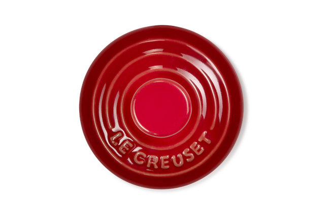 Stoneware Round Magnet Cerise image number 2